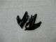 Preto Verde Kits Carenagem ZX6R 09-12 Preto Verde Kits Carenagem ZX6R 09-12