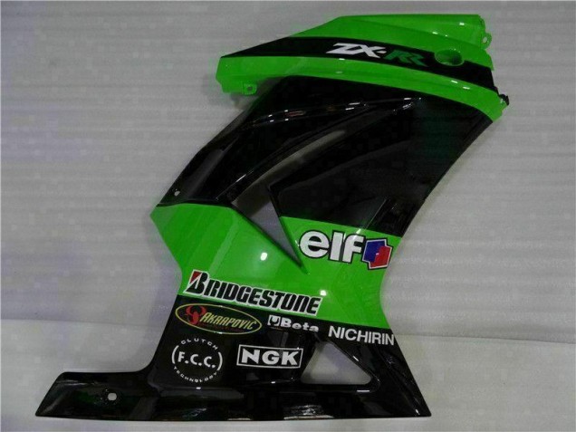 Preto Verde Plástico EX250 08-12 Preto Verde Plástico EX250 08-12