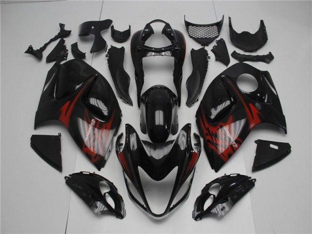 Preto Vermelho Carenagem GSXR 1300 Hayabusa 08-19 Preto Vermelho Carenagem GSXR 1300 Hayabusa 08-19
