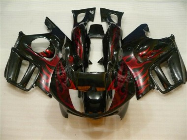 Preto Vermelho Chama Carroçaria CBR 600 F4i 04-07