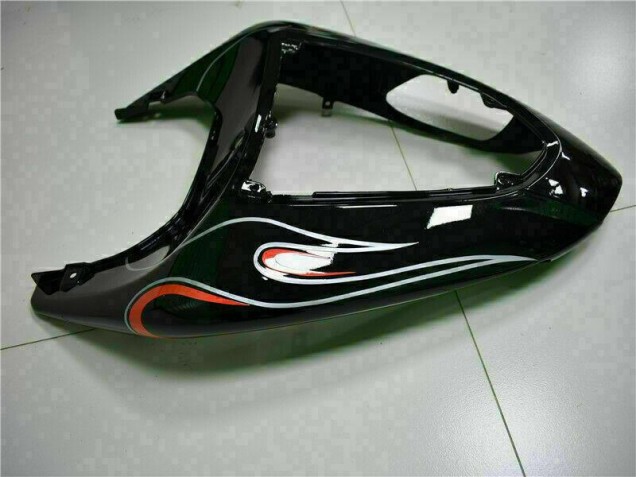 Preto Vermelho Chama Kit Carenagem ZX10R 06-07 Preto Vermelho Chama Kit Carenagem ZX10R 06-07