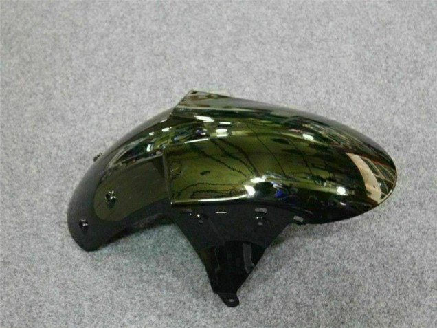 Preto Vermelho Chama Kit Carenagem ZX6R 07-08 Preto Vermelho Chama Kit Carenagem ZX6R 07-08