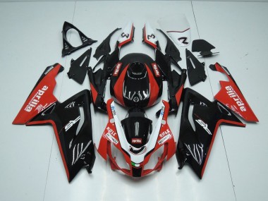 Preto & Vermelho Injeção Kit Carenagem RS 125 06-11
