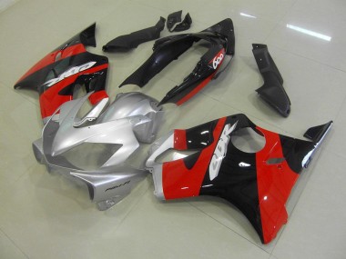 Preto Vermelho Prata Carenagem & Plástico CBR 600 F4i 04-07