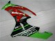 Preto Vermelho Verdecard Carenagem ZX6R 09-12 Preto Vermelho Verdecard Carenagem ZX6R 09-12