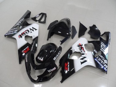 Preto West Carenagem GSXR 750 K4 04-05