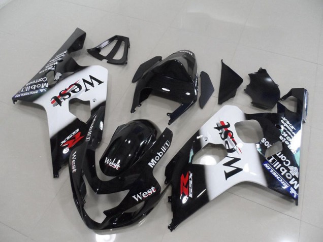 Preto West Carenagem GSXR 750 K4 04-05 Preto West Carenagem GSXR 750 K4 04-05