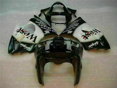 Preto West Ninja Carenagem ZX6R 03-04