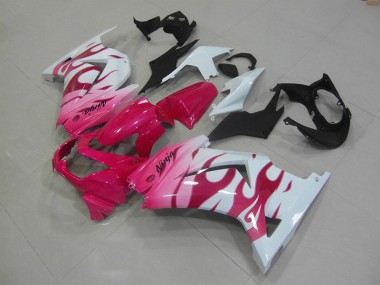 Rosa Branco Carenagem ZX 250R 08-12