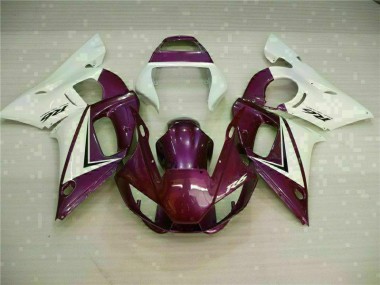 Roxo Branco Carenagem R6 98-02