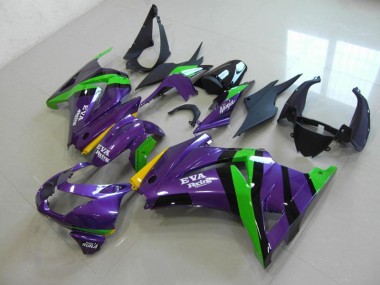 Roxo EVA Corrida Carenagem ZX 250R 08-12
