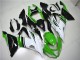 Verde Branco Preto Carenagem ZX6R 13-18 Verde Branco Preto Carenagem ZX6R 13-18