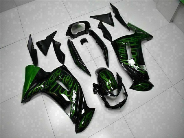 Verde Chama Carenagem EX650 06-08 Verde Chama Carenagem EX650 06-08
