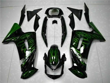Verde Chama Carenagem EX650 06-08