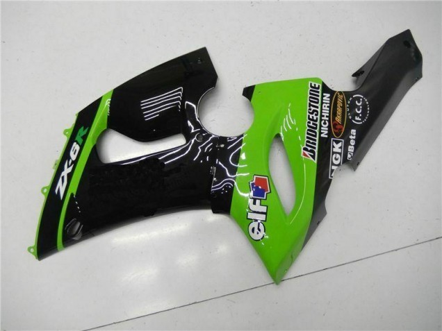 Verde Kits Carenagem ZX6R 05-06 Verde Kits Carenagem ZX6R 05-06