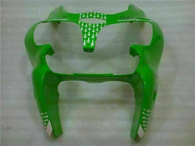 Verde Preto Abs Carenagem ZX6R 00-02 Verde Preto Abs Carenagem ZX6R 00-02