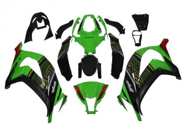 Verde Preto Abs Plásticos ZX10R 11-15