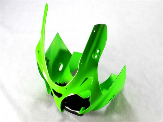 Verde Preto Branco Abs Kits Carenagem ZX6R 00-02 Verde Preto Branco Abs Kits Carenagem ZX6R 00-02