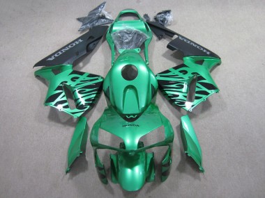 Verde Preto Carenagem CBR 600RR 07-08
