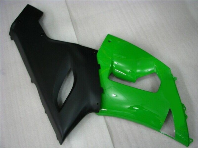 Verde Preto Fosco Carenagem ZX6R 05-06 Verde Preto Fosco Carenagem ZX6R 05-06