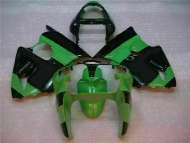 Verde Preto Injeção Kit Carenagem ZX6R 00-02