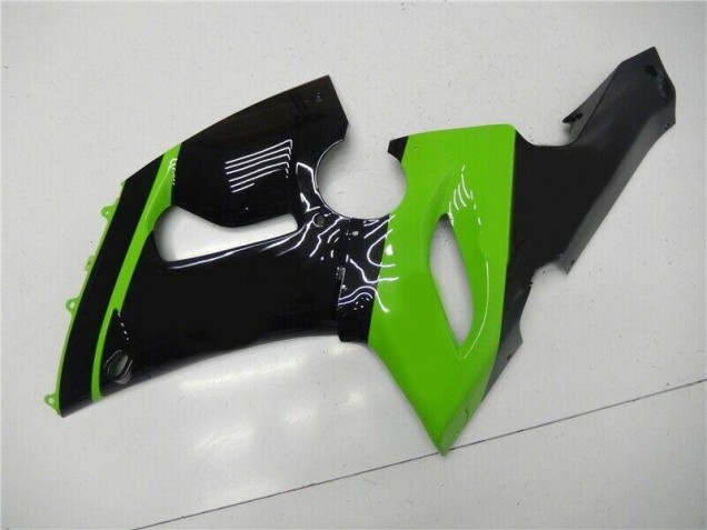 Verde Preto Injeção Kit Carenagem ZX6R 05-06 Verde Preto Injeção Kit Carenagem ZX6R 05-06