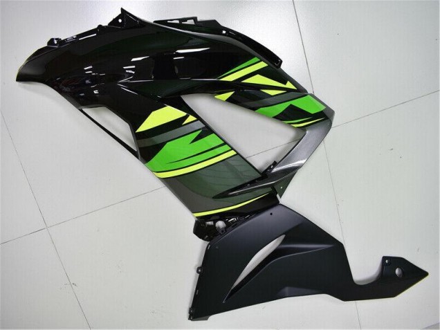 Verde Preto Kits Carenagem ZX6R 13-18