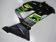 Verde Preto Kits Carenagem ZX6R 13-18