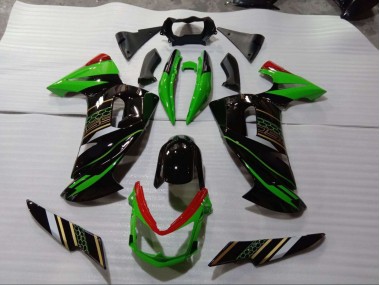 Verde Preto Kits Completo Carenagem EX650 09-11