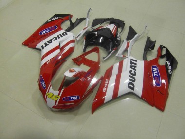 Vermelho 46 Carenagem Ducati 848 1098 1198 07-14