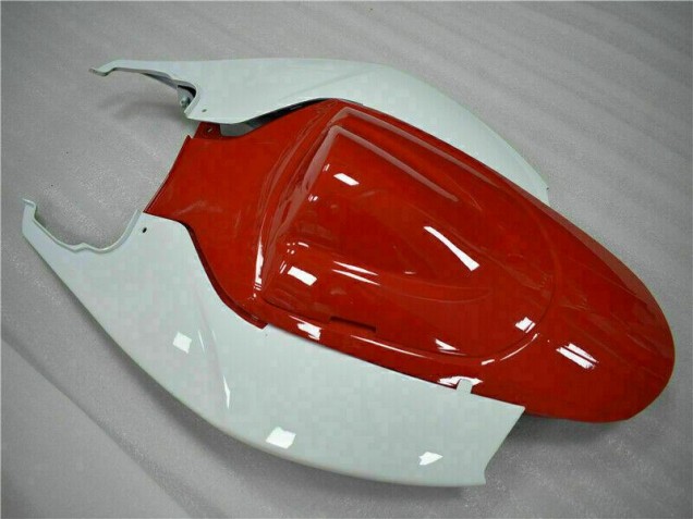 Vermelho Branco Abs Carenagem GSXR 600 / 750 K6 06-07 Vermelho Branco Abs Carenagem GSXR 600 / 750 K6 06-07