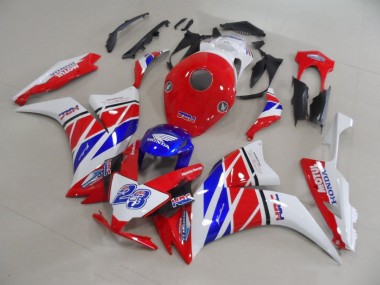 Vermelho Branco Azul HRC 23 Carenagem CBR 1000RR 12-16
