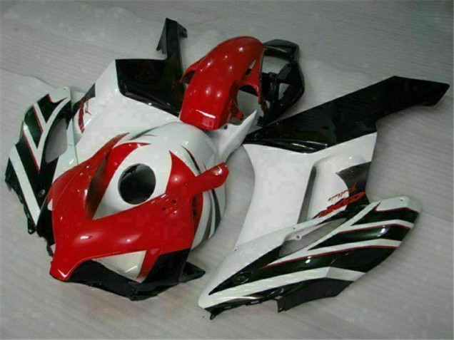 Vermelho Branco Injeção Kit Carenagem CBR 1000RR 04-05 Vermelho Branco Injeção Kit Carenagem CBR 1000RR 04-05