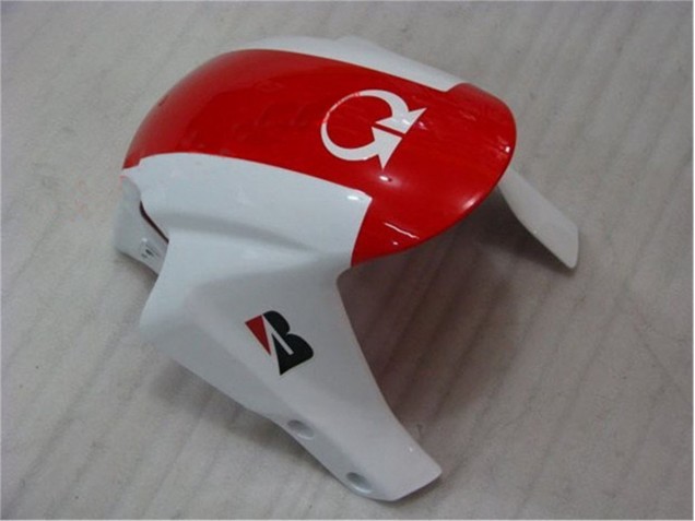 Vermelho Branco Kit Carenagem CBR 600RR 07-08 Vermelho Branco Kit Carenagem CBR 600RR 07-08