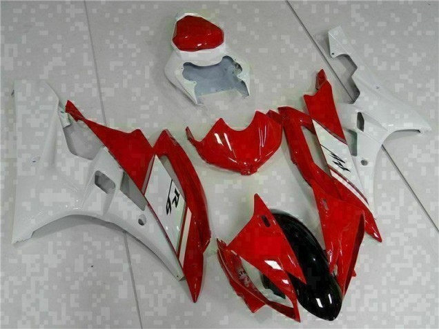 Vermelho Branco Kit Carenagem R6 06-07 Vermelho Branco Kit Carenagem R6 06-07
