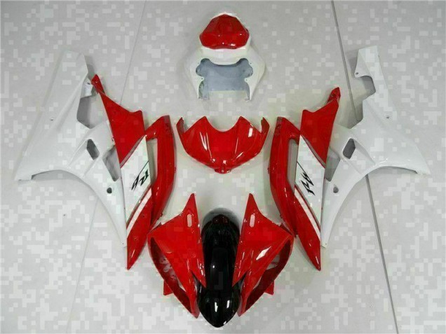 Vermelho Branco Kit Carenagem R6 06-07 Vermelho Branco Kit Carenagem R6 06-07