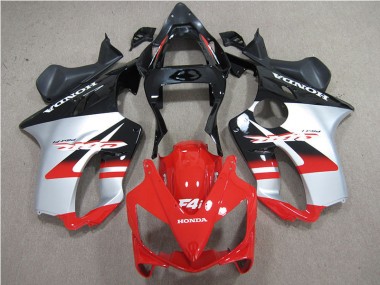 Vermelho Branco Preto Carenagem CBR 600 F4i 01-03