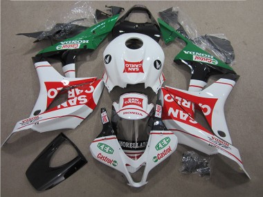 Vermelho Branco San Carlo Carenagem CBR 600RR 07-08