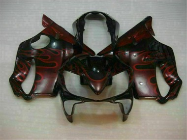Vermelho Chama Carenagem CBR 600 F4i 04-07