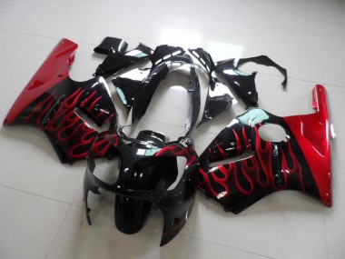 Vermelho Chama Carenagem ZX12R 00-01