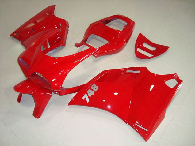 Vermelho Kit Carenagem Ducati 748 916 996 996S 93-05 Vermelho Kit Carenagem Ducati 748 916 996 996S 93-05