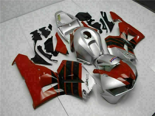 Vermelho Prata Carenagem CBR 600RR 13-21 Vermelho Prata Carenagem CBR 600RR 13-21