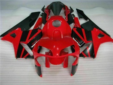 Vermelho Preto Abs Kits Carenagem CBR 600RR 03-04