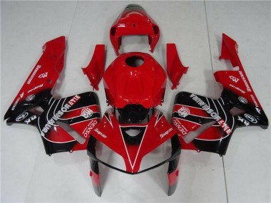 Vermelho Preto Abs Kits Carenagem CBR 600RR 05-06