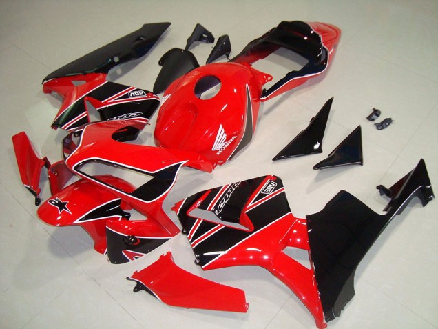 Vermelho Preto Abs Kits Completos Carenagem CBR 600RR 03-04 Vermelho Preto Abs Kits Completos Carenagem CBR 600RR 03-04