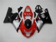 Vermelho Preto Carenagem GSXR 600 / 750 K4 04-05 Vermelho Preto Carenagem GSXR 600 / 750 K4 04-05