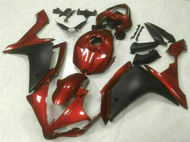 Vermelho Preto Carenagem R1 07-08 Vermelho Preto Carenagem R1 07-08