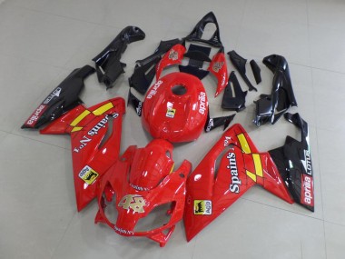 Vermelho & Preto Carenagem RS 125 06-11