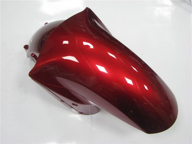 Vermelho Preto Carenagem ZX14R ZZR 1400 06-11 Vermelho Preto Carenagem ZX14R ZZR 1400 06-11