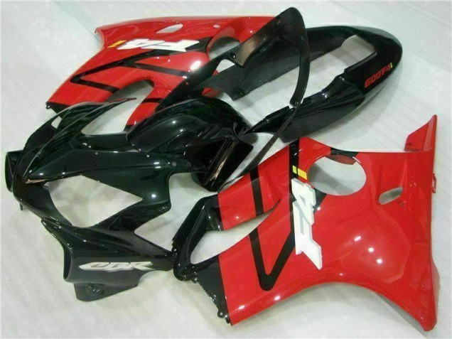 Vermelho Preto Injeção Kit Carenagem CBR 600 F4i 04-07 Vermelho Preto Injeção Kit Carenagem CBR 600 F4i 04-07